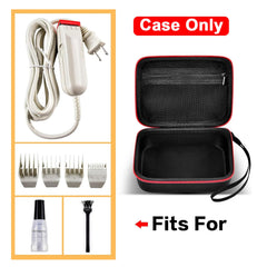 ALLPRIMO Wahl Peanut Case inside layout keeps accessories organized.