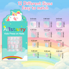 Allstarry nails are lightweight, skin-friendly for comfortable wear on little hands.