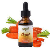 Allurials carrot seed oil bottle for pure moisturizer on skin and hair conditioning