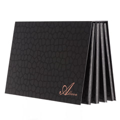 Allwon book-shaped magnetic palette layer 1 open for organized cosmetics storage