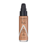 Almay Liquid Foundation 280 Warm bottle shows long-wear finish for all-day color.