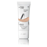 Almay Skintone Matching Foundation bottle showing shade-adapting formula for a natural match.