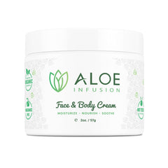 Aloe Infusion bottle pour shows quick, mess-free moisturizing