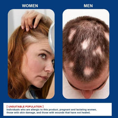 Alopecia Hair Growth Cream texture close-up of smooth, fast-absorbing formula.