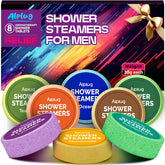 ALPLUG men's shower steamers gift box showcases premium packaging suitable for gifting.