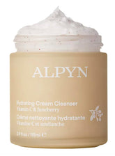 Alpyn Hydrating Cold Cream Cleanser jar display delivering soothing hydration.