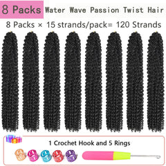 Alrance Passion Twist 24inch soft, bouncy feel for comfortable all-day wear.