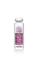 Alteya Organics rose water toner bottle for refreshed skin.