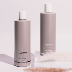 ALURAM Coconut Water Daily Conditioner packaging showcases clean silicone-free formula for everyone.