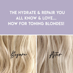 ALURAM Purple Hydrate & Repair pump for easy, measured application.