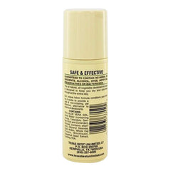 Alvera roll-on unscented application close-up highlighting gentle, non-irritating formula