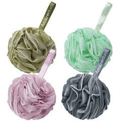AmazerBath loofah sponge 75g package showing compact exfoliating sponge for daily cleansing