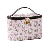 AmBealla cosmetic bag pink front view for travel organization with style