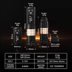 Ambition Soldier 4mm stroke cam provides balanced lining and shading.
