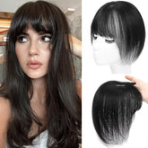 Amchoice hair toppers real hair with bangs clip-on for instant volume.