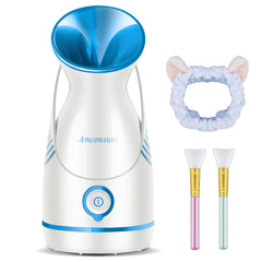Amconsure facial steamer front view for quick home spa sessions