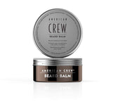 American Crew Beard Balm tube label highlights conditioning for beard