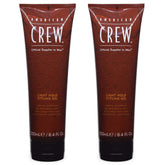 American Crew Classic Light Hold Styling Gel 250ml bottle for flexible hold and shine.