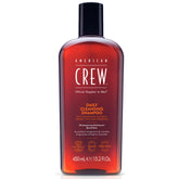 American Crew daily cleanser bottle with citrus mint scent for clean, refreshed hair.