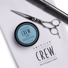 American Crew Hair Fiber high hold low shine for men’s styling.
