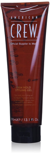 American Crew Hair Gel high hold bottle pour for defined style