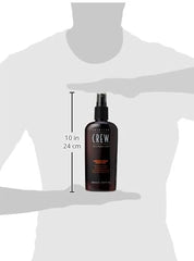 American Crew Medium Hold Spray Gel application on dry hair for quick touch-ups