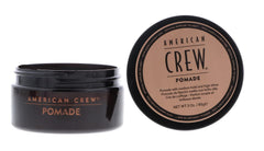 American Crew Pomade 3oz jar pack of 2 front view shows styling kit for flexible hold.
