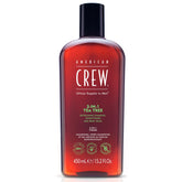 American Crew Tea Tree 3-in-1 bottle for quick, all-in-one grooming routine