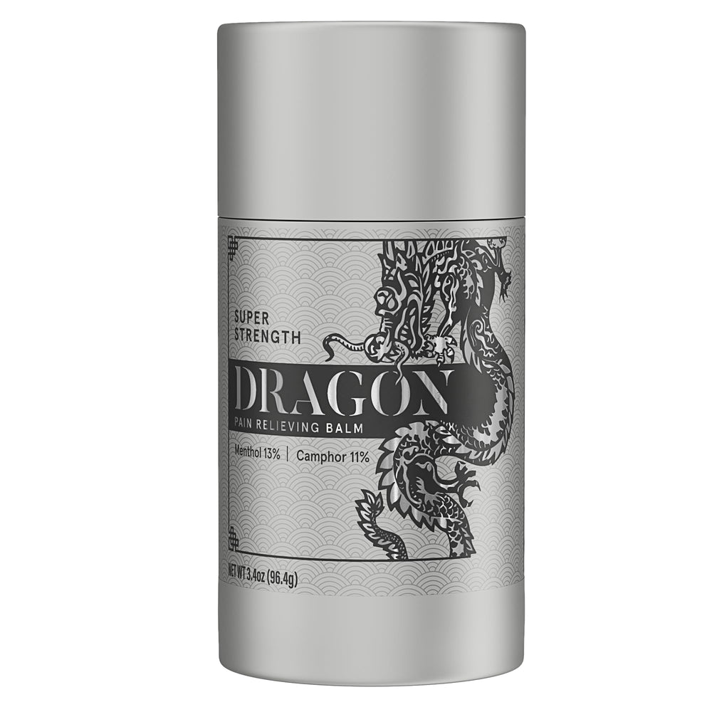 Americanna Wellness Dragon Balm roll-up bottle closed offers portable self-care on the go.