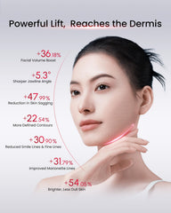 AMIRO microcurrent-device-compatible skincare beside device enabling enhanced absorption.
