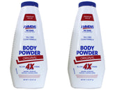 AMMENS Body Powder Original pack-2pack demonstrates talc-free protection for all-day freshness.
