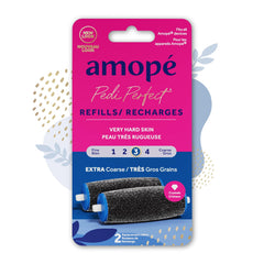 Amope Pedi Perfect electric foot file side view for salon-like pedicure at home