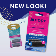 Amope Pedi Perfect roller head extra coarse diamond crystals for removing very hard skin