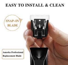 Amorka replaceable blade for Manscaped Lawn Mower, easy snap-in install.
