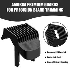 Amorka replacement guard 1mm for Manscaped Beard Hedger enables subtle detailing and smooth contours.