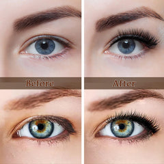 AmoVee temperature-sensitive adhesive lashes stay secure during activity