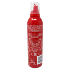 AmPro Shine-N-Jam Setting Mousse braided finish shows defined, neat style