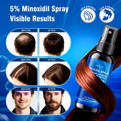 AMRWRIR scalp massage after application demonstrating easy absorption.