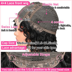 Amygirl adjustable cap 21.5 to 23.5 inch fit