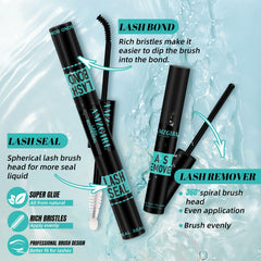 AMZGIRL LASH applicator tool features ergonomic 45° design for precision.