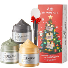 ANAI RUI Christmas mask gift set packaging shows a festive, gift-ready presentation for holidays.