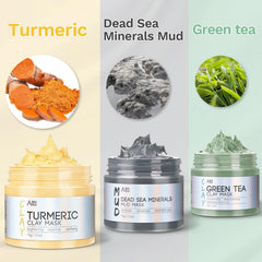 ANAI RUI green tea clay mask jar balances oil and purifies pores.