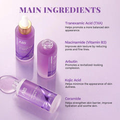 ANAI RUI serum texture closeup reveals a fast-absorbing formula for daily use.