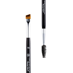 Anastasia Beverly Hills Brush 7B synthetic bristles detail for smooth, even pigment pickup.