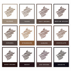 Anastasia Beverly Hills Deluxe Mini Brow Wiz Dark Brown arch definition application.