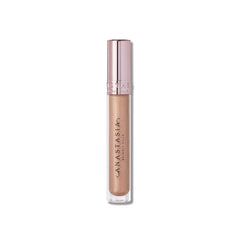 Anastasia Beverly Hills Lip Gloss Honey Kiss swatch showing vanilla scent and luminous finish