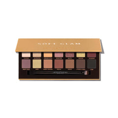 Anastasia Beverly Hills Soft Glam palette front closeup for creamy, blendable neutrals.