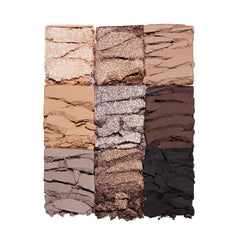 Anastasia Beverly Hills Sultry Mini Eyeshadow Palette application-brush demonstrates blendable color payoff