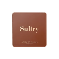 Anastasia Beverly Hills Sultry Mini Eyeshadow Palette close-up shows buttery pigment texture