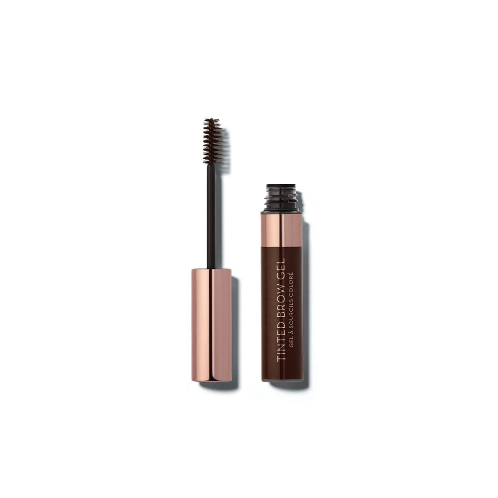Anastasia Beverly Hills Espresso brow gel packaging close-up for quick tint